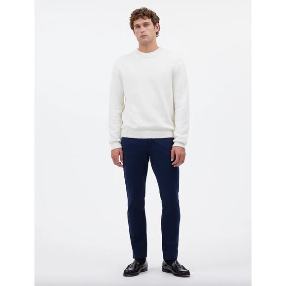 Madewell The Athletic Allday Slim Pant Deep Indigo Navy Cotton W 32 L 32 NWT